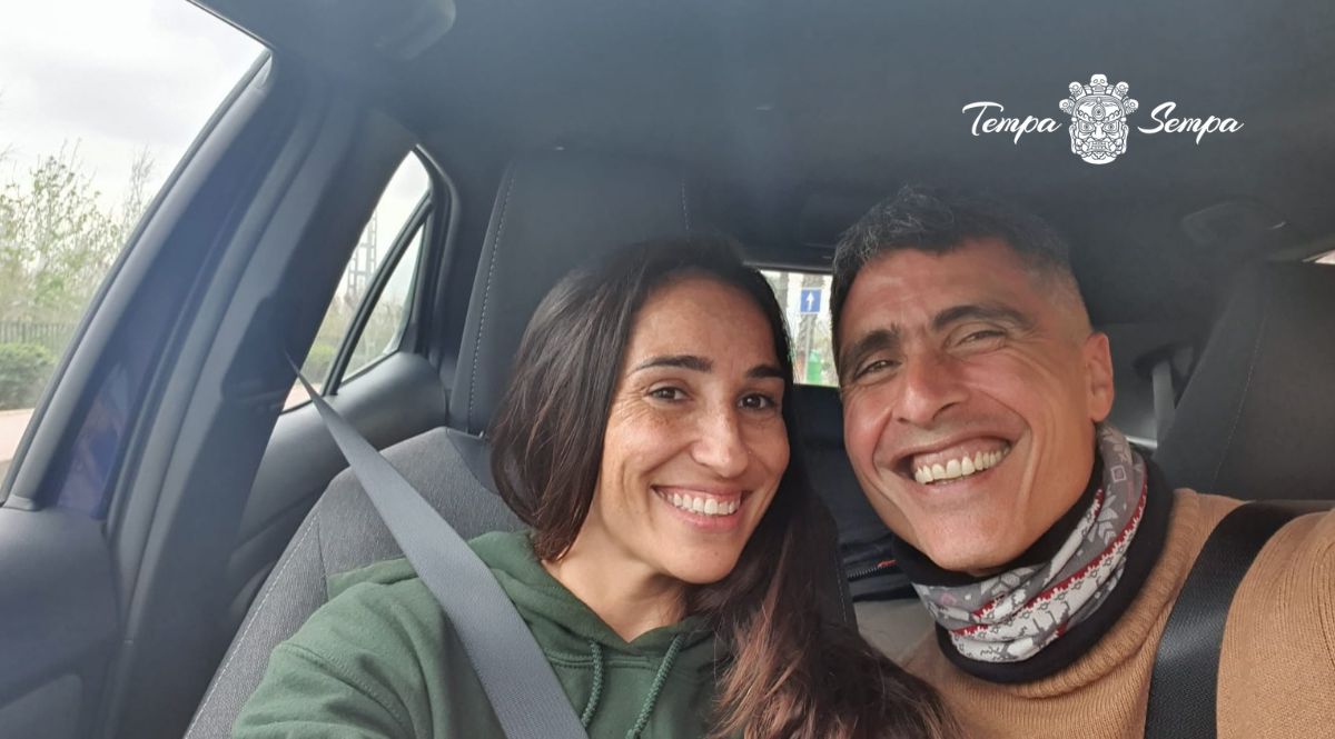 Claudia y rober profesores de tempa sempa