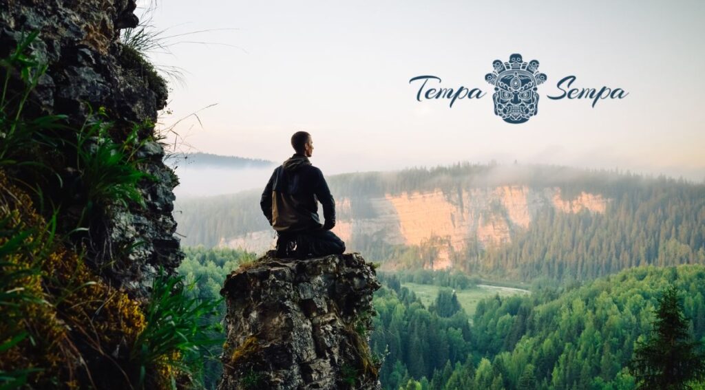 persona contemplando un paisaje desnuedo de intenciones
