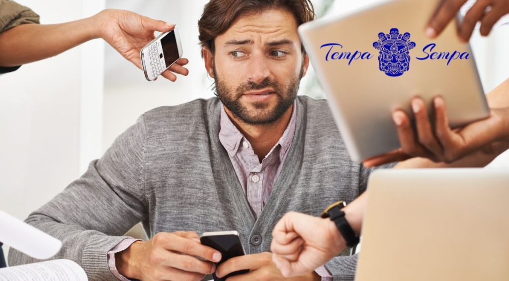 estamos sometidos a demasiados imputs y eso nos provoca demasiados pensamientos