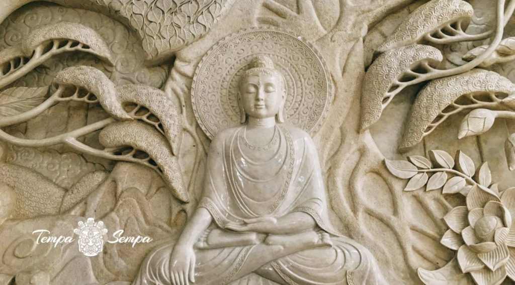 la vida del mbuda se ha inmortalizado en todo tipo de estatuas e imagenes