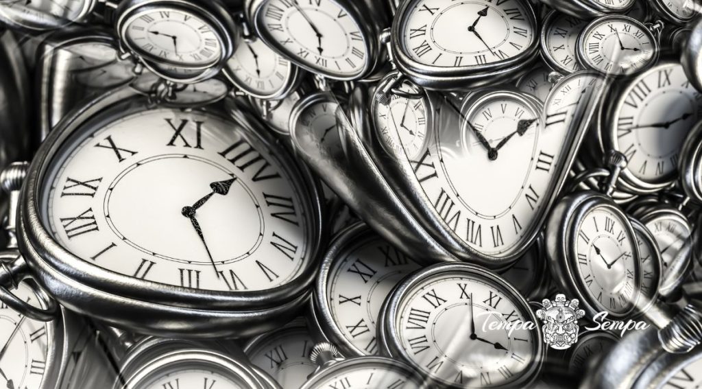 los tres tiempos mentales