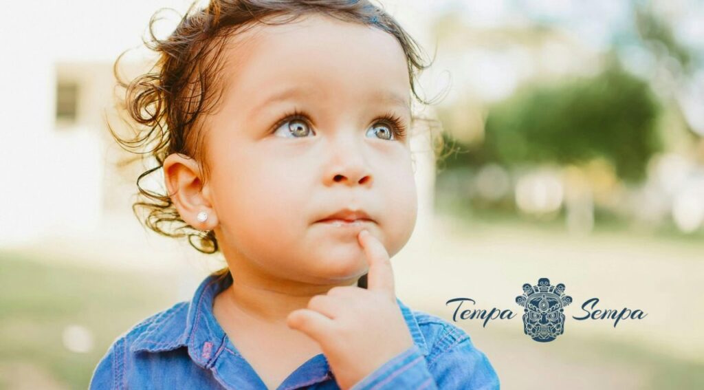 los niños no tiene el problema de quedarse atrapados por lo que piensan