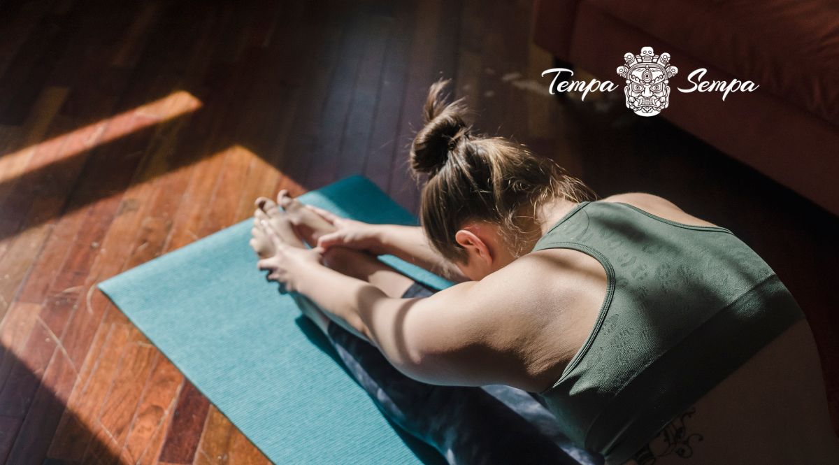 ejercicio de flexibilidad llamado pinza