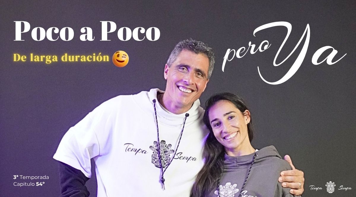 portada del capítulo 54 del podcast "poco a poco pero ya"