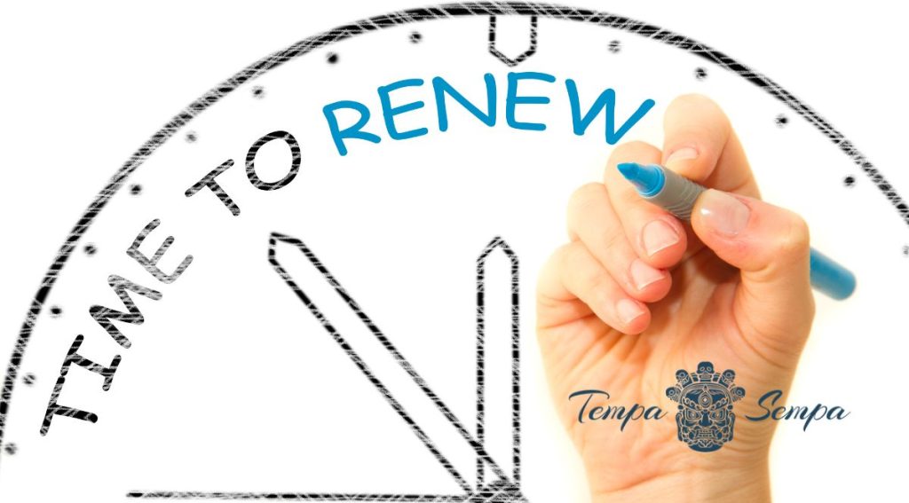 aprovechando el tiempo renovamos la vida