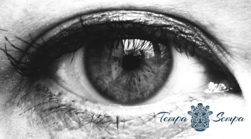 Un ojo que mira para vernos a nosotros mimos sin ego