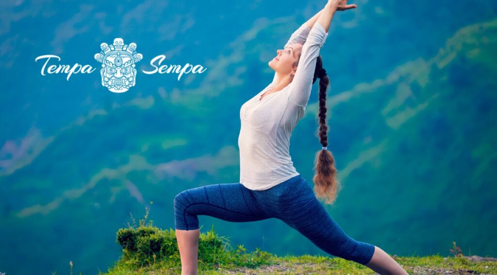 la postura de yoga para revitalizar el cuerpo
